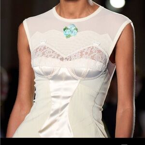 Tory Burch White Lace Blouse